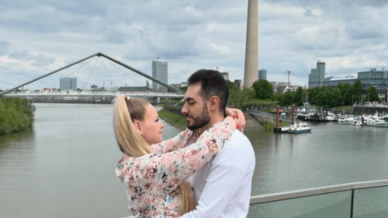 Sarah-Jane Wollny mit ihrem Freund Tinush