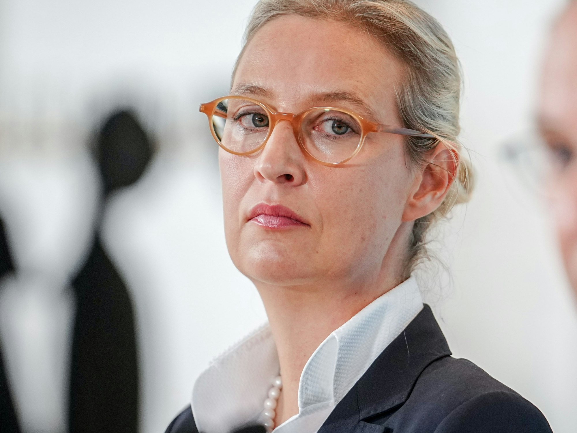 Alice Weidel, AfD-Bundesvorsitzende und Fraktionsvorsitzende der AfD, hier im Jahr 2024