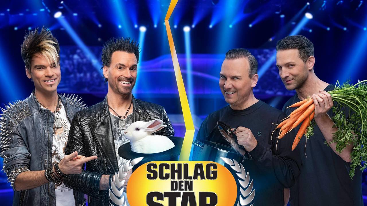 Gingen gegen die Ehrlich Brothers bei „Schlag den Star“ unter: die TV-Köche Alexander Kumpter und Tim Raue (von rechts).