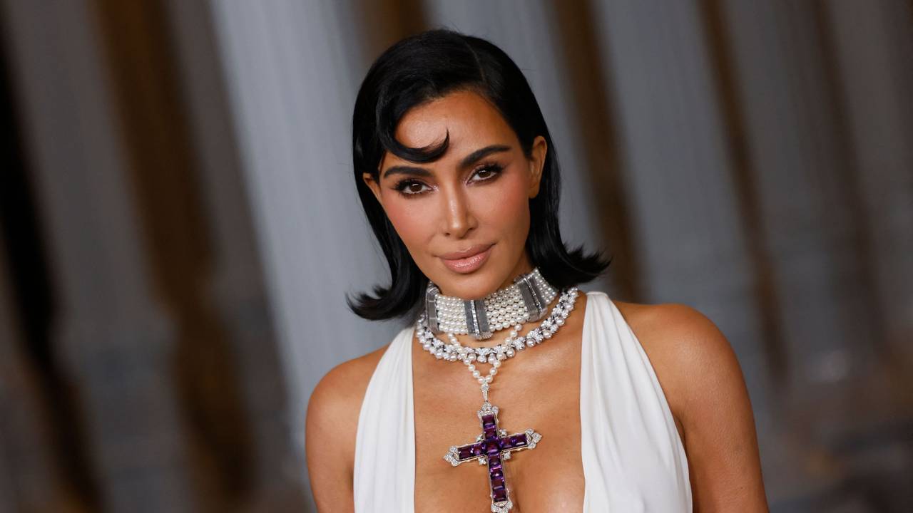 US media personality Kim Kardashian attends the LACMA Art+Film Gala at the Los Angeles County Museum of Art (LACMA) in Los Angeles, California, on November 2, 2024.