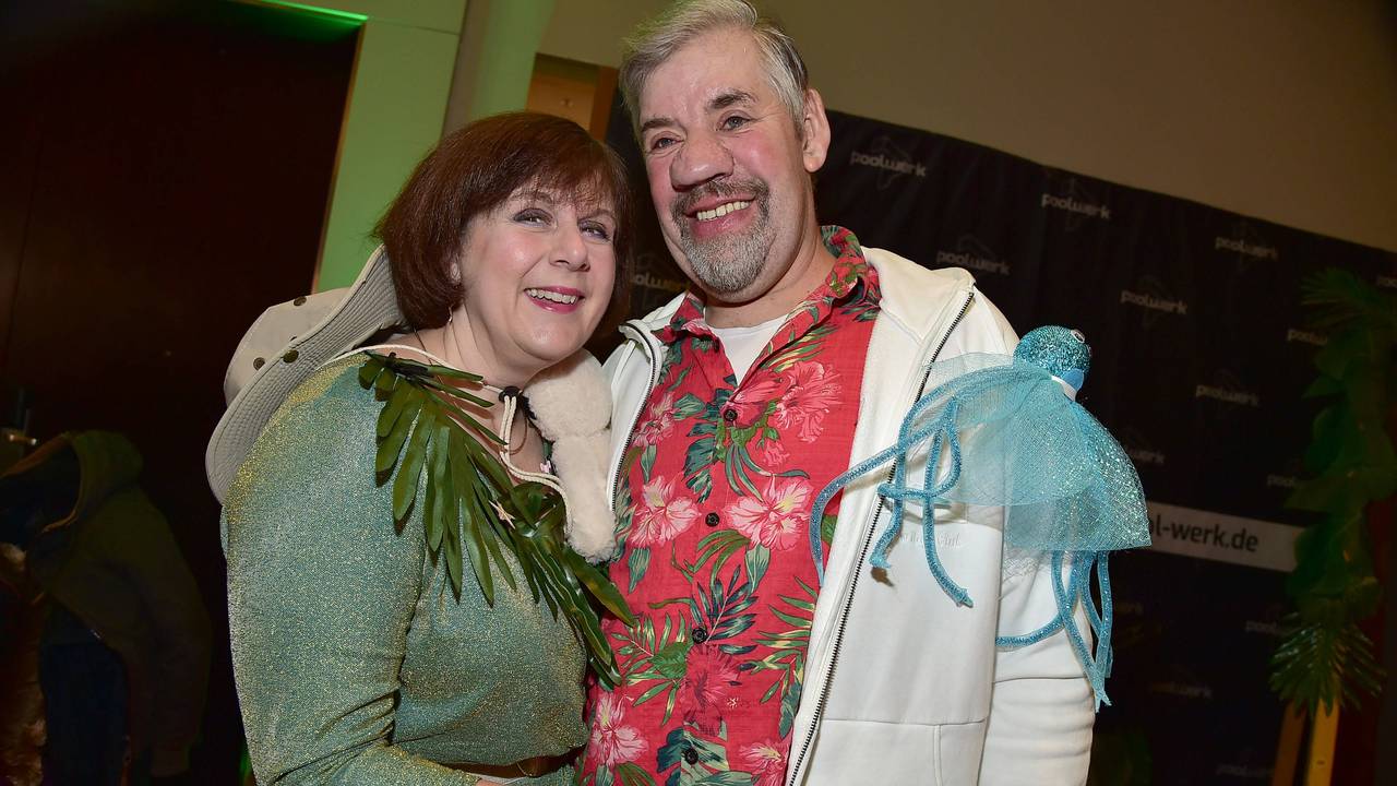 Iris Erika Abel mit Ehemann Uwe Abel.