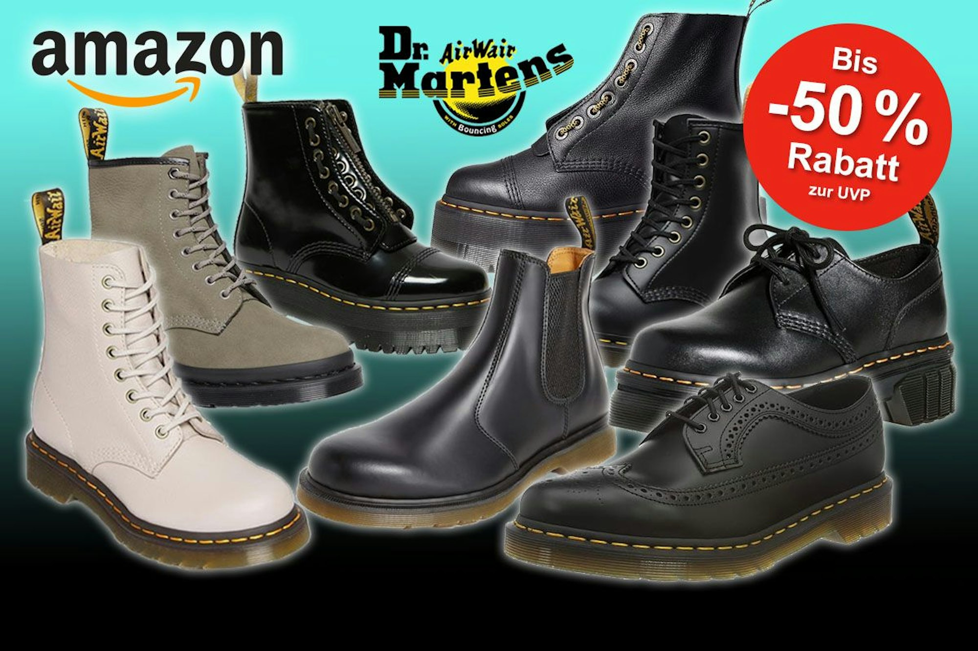 Dr. Martens Mega Schuh Angebote im Amazon Sale Bis 50 auf die modischen Boots und Stiefel der Kultmarke sparen Express