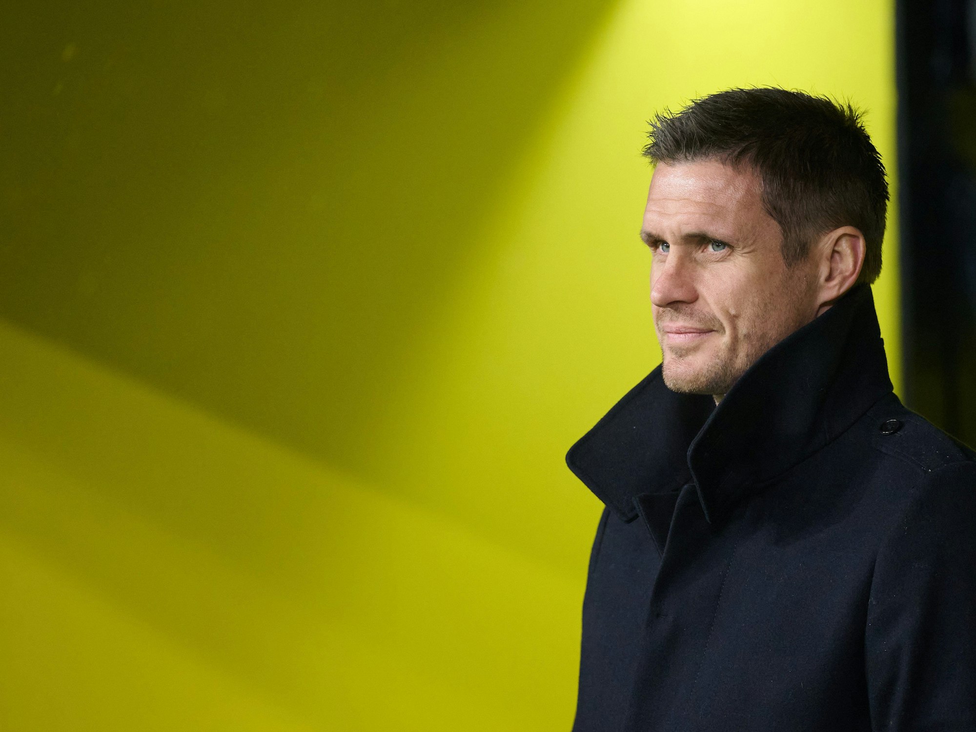 Dortmunds Sportdirektor Sebastian Kehl vor dem Spiel.