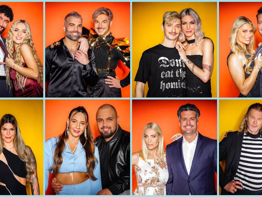 Auch nach der aktuellen Staffel im „Sommerhaus der Stars“ zerbrachen Beziehungen. Die Bild-Kombo zeigt Paare der Staffel 9.