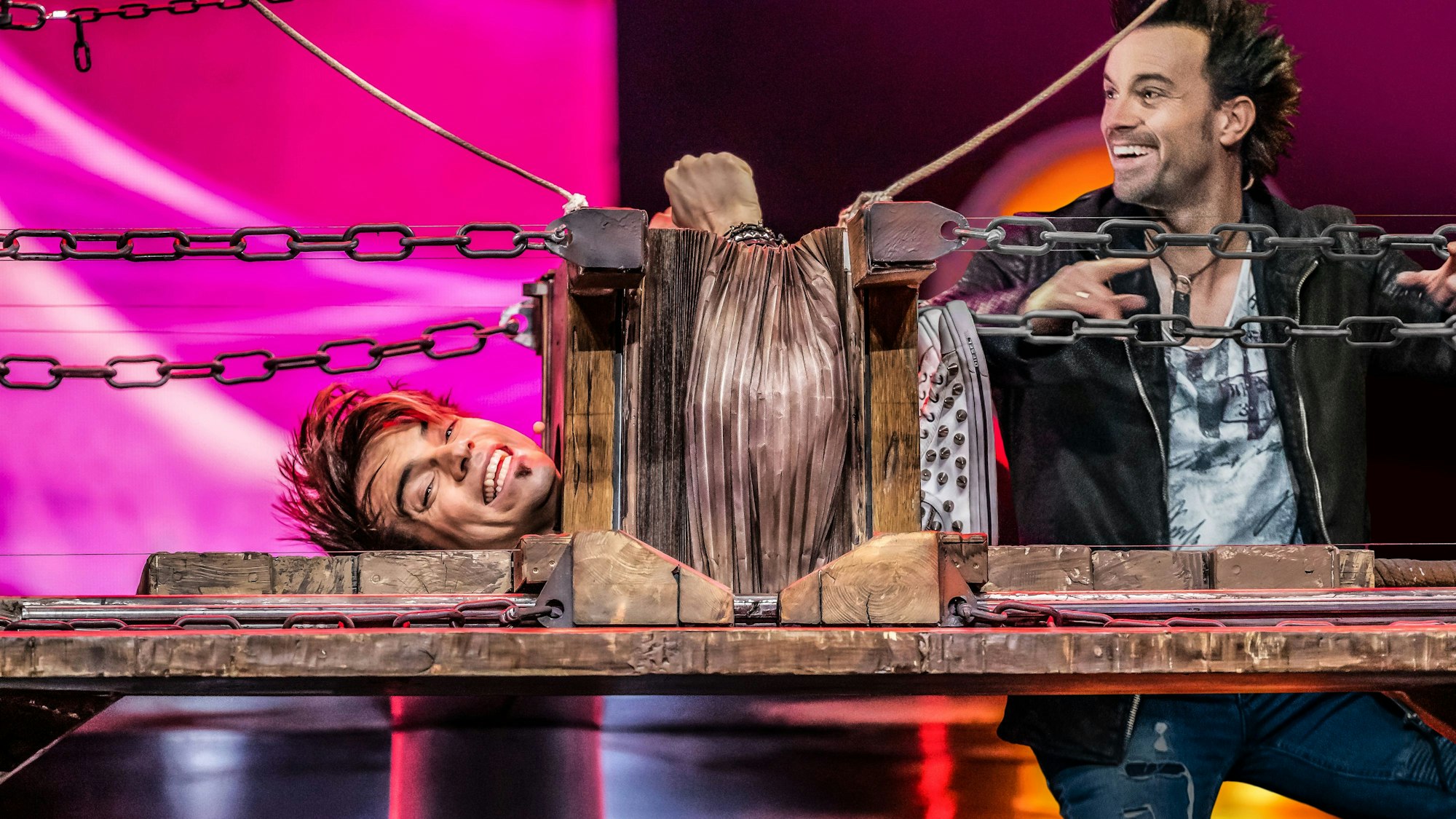 Ehrlich Brothers hier in London bei einem Auftritt.