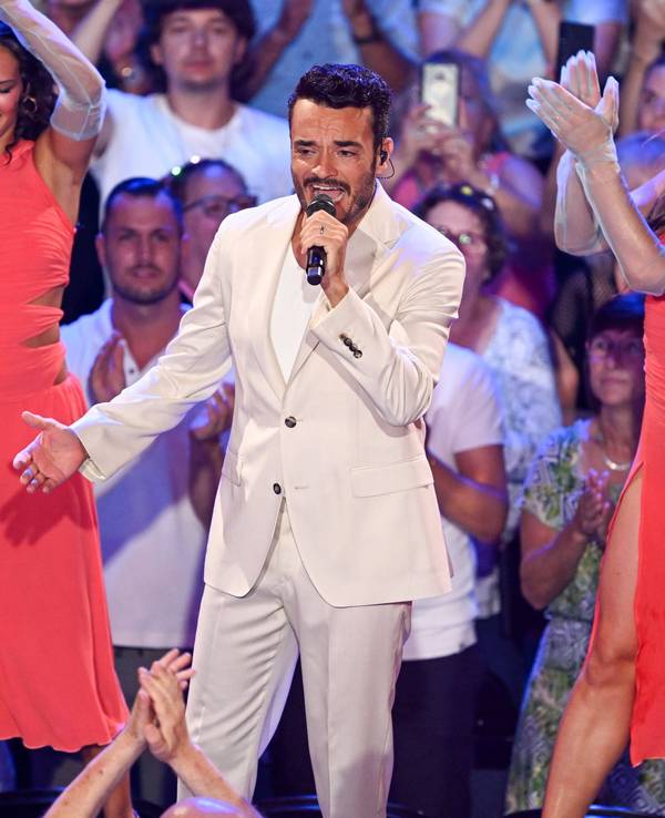 Giovanni Zarrella singt in seiner ZDF-Show.