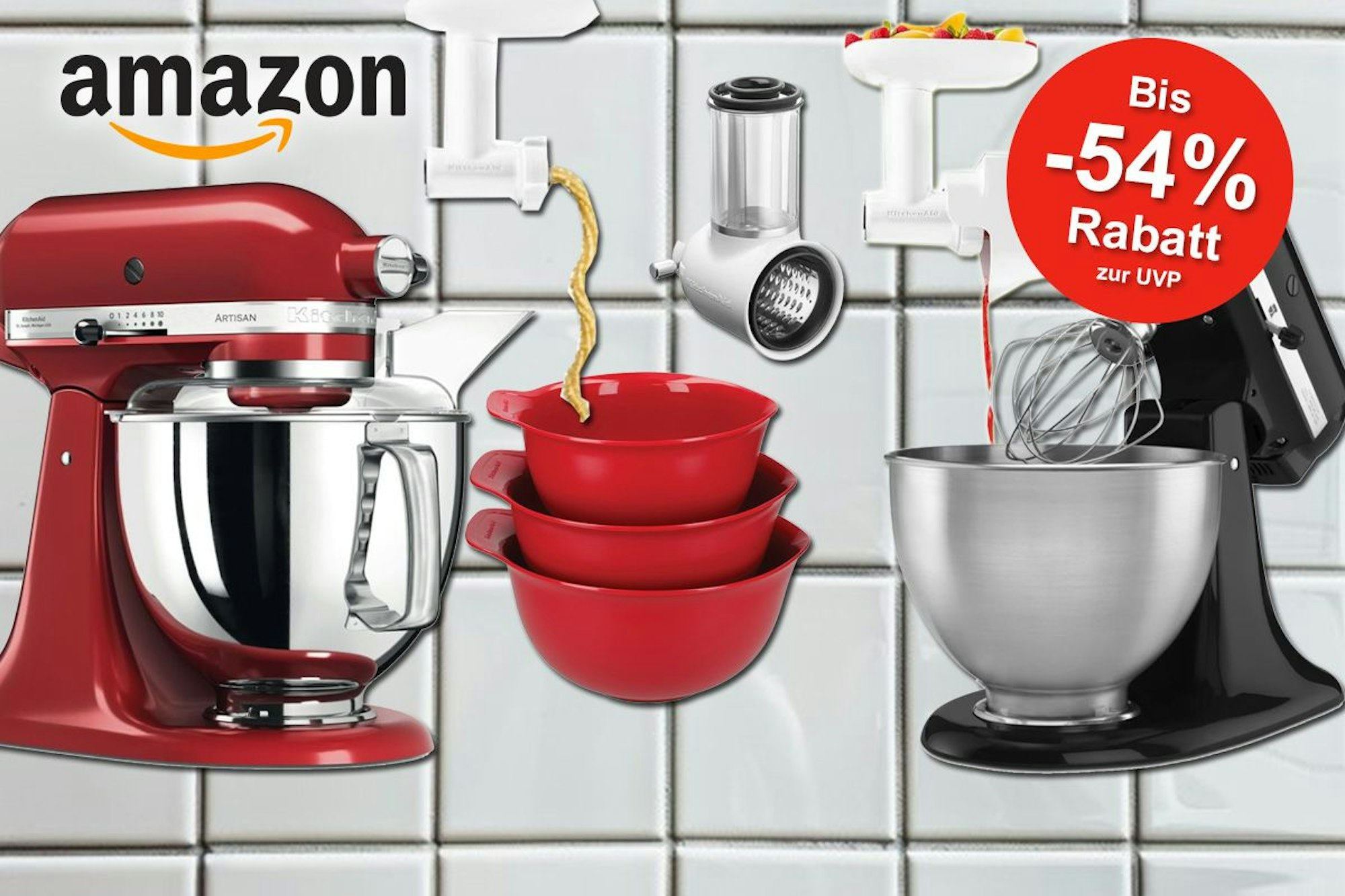 KitchenAid Sale bei Amazon bis zu 54% auf KitchenAid Produkte