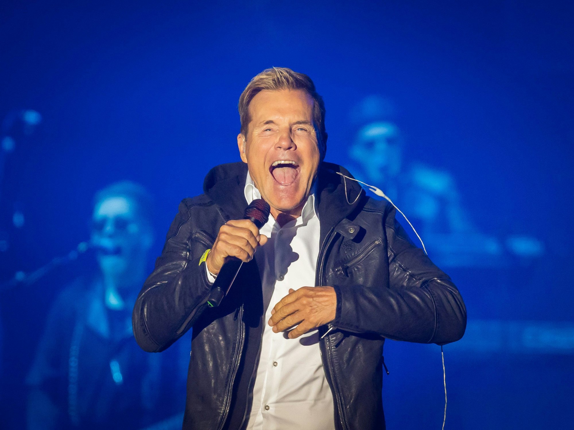Dieter Bohlen tritt beim Konzert in der Max-Schmeling-Halle auf.
