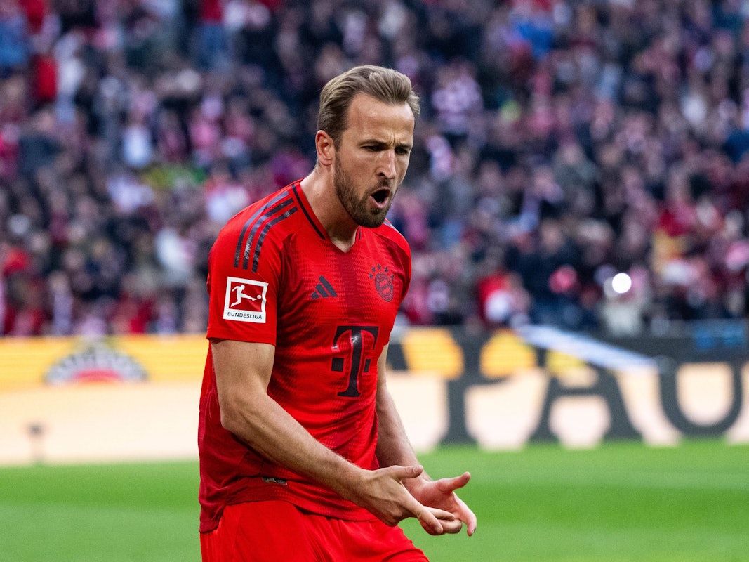 Harry Kane reagiert.