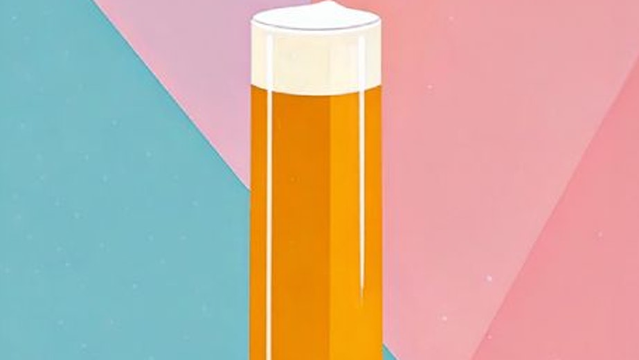 Ein Kölsch steht auf einem Kubus, darüber der Schriftzug des „Kölner Stadt-Anzeiger“.