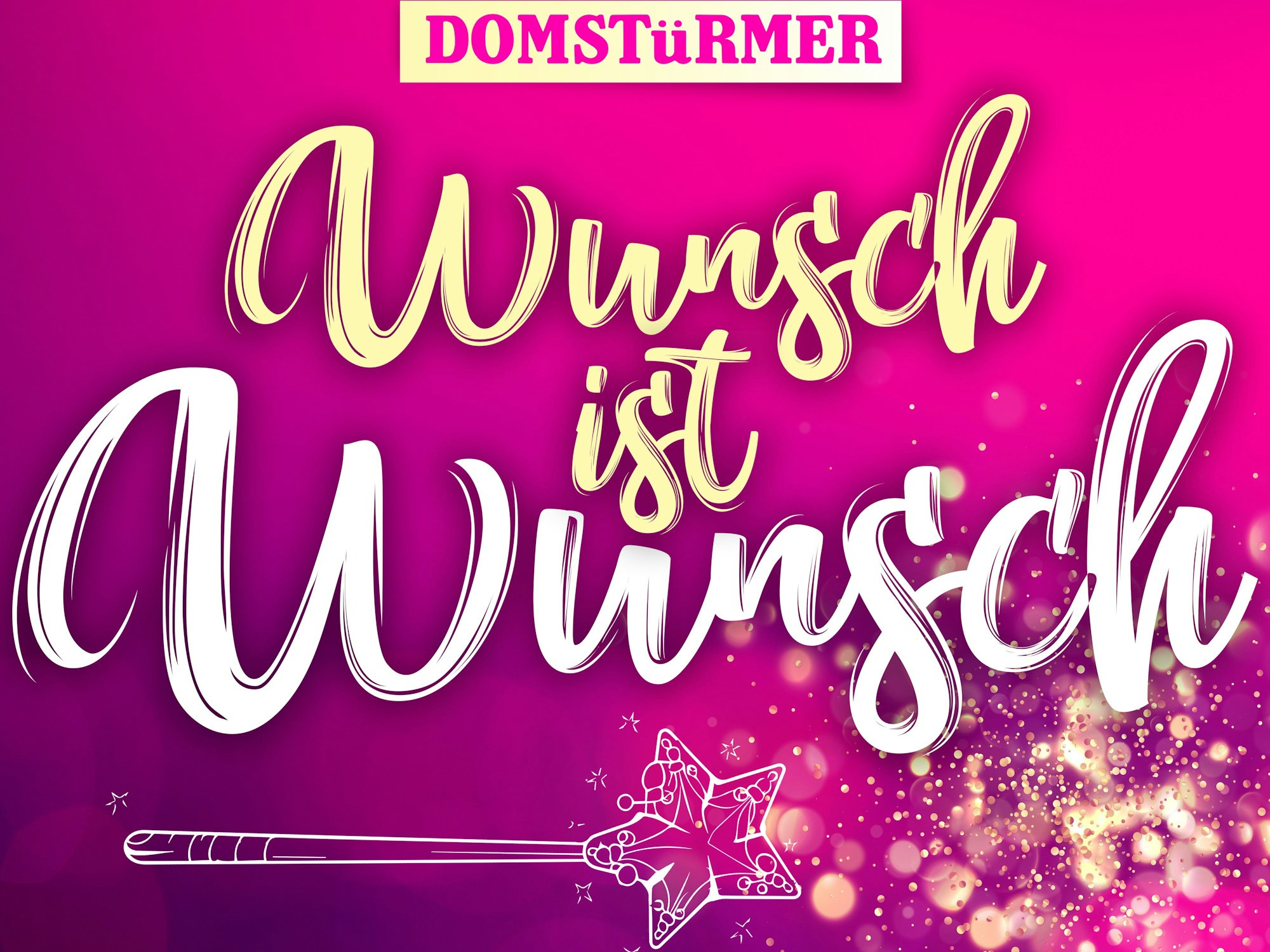 Cover des Songs „Wunsch ist Wunsch“ der Domstürmer.
