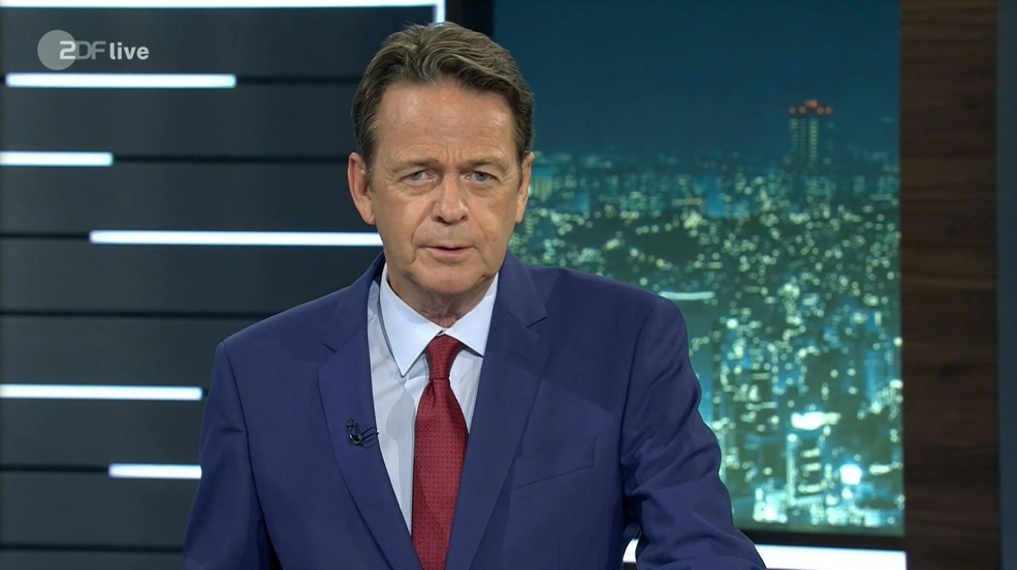 Moderator Rudi Cerne am Mittwoch (6. November 2024) in der neuesten Ausgabe der ZDF-Sendung „Akzenteichen XY“.