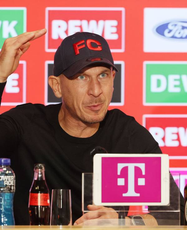 Trainer Gerhard Struber spricht über den 1. FC Köln.