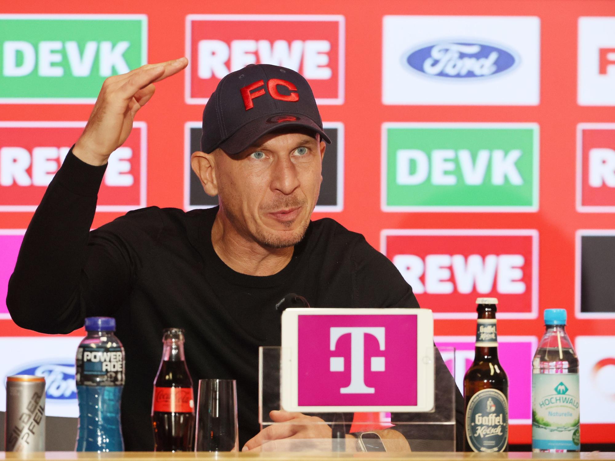 Trainer Gerhard Struber spricht über den 1. FC Köln.