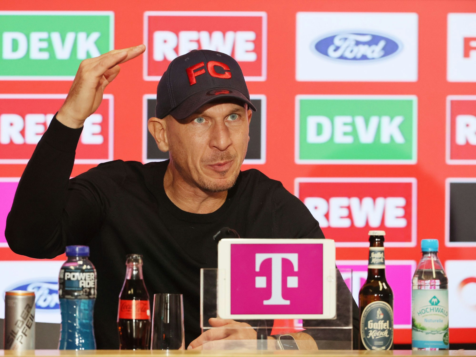 Trainer Gerhard Struber spricht über den 1. FC Köln.