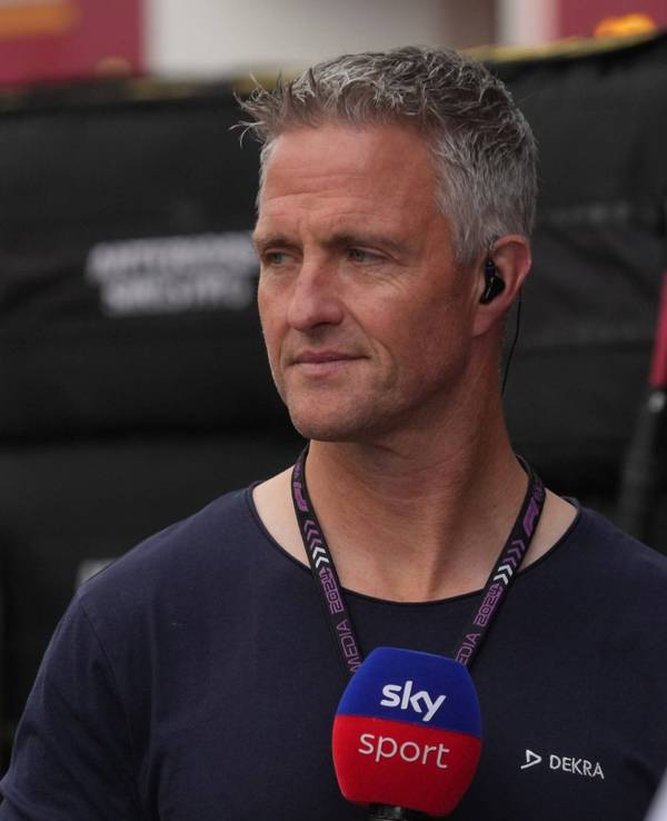 Ralf Schumacher bei einer Sky-Übertragung zur Formel1.