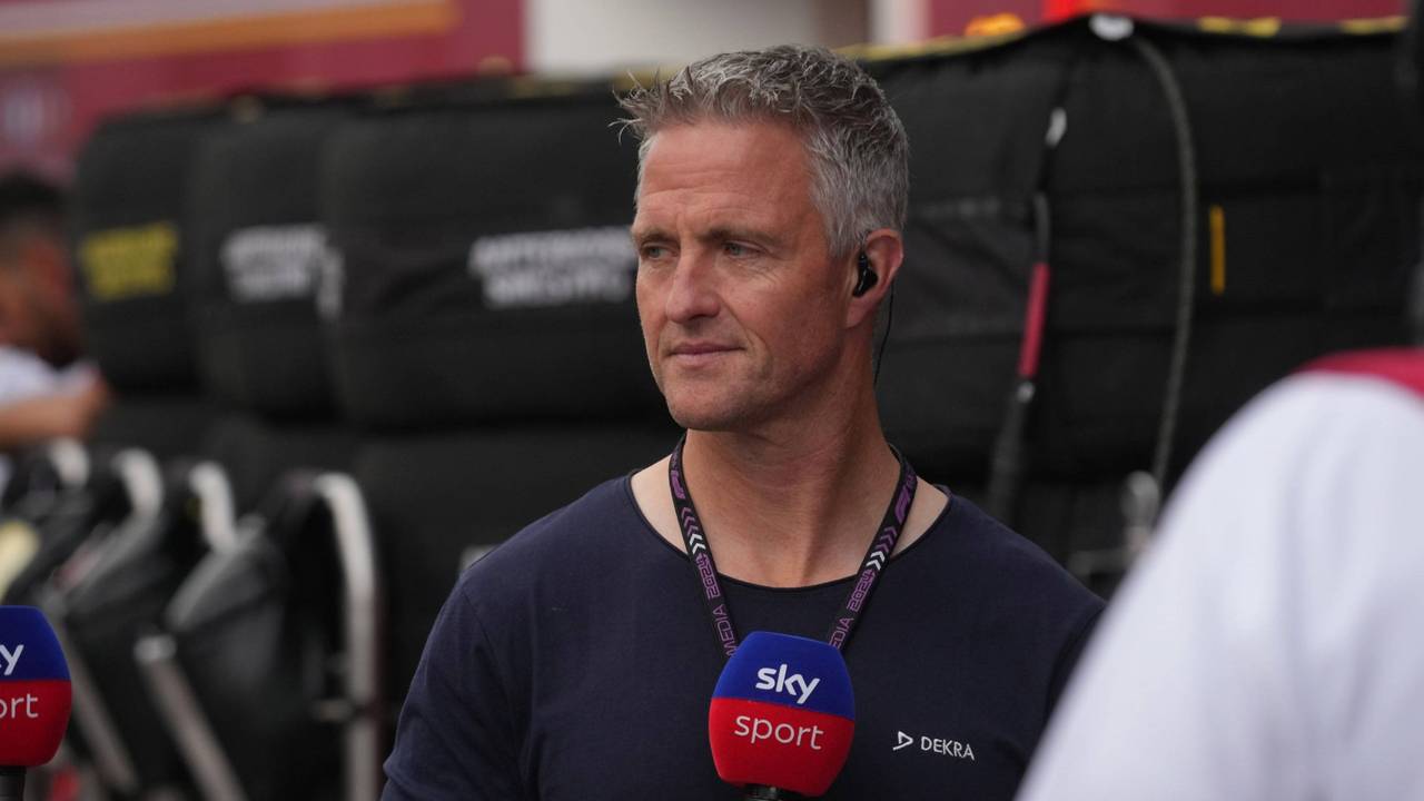 Ralf Schumacher bei einer Sky-Übertragung zur Formel1.