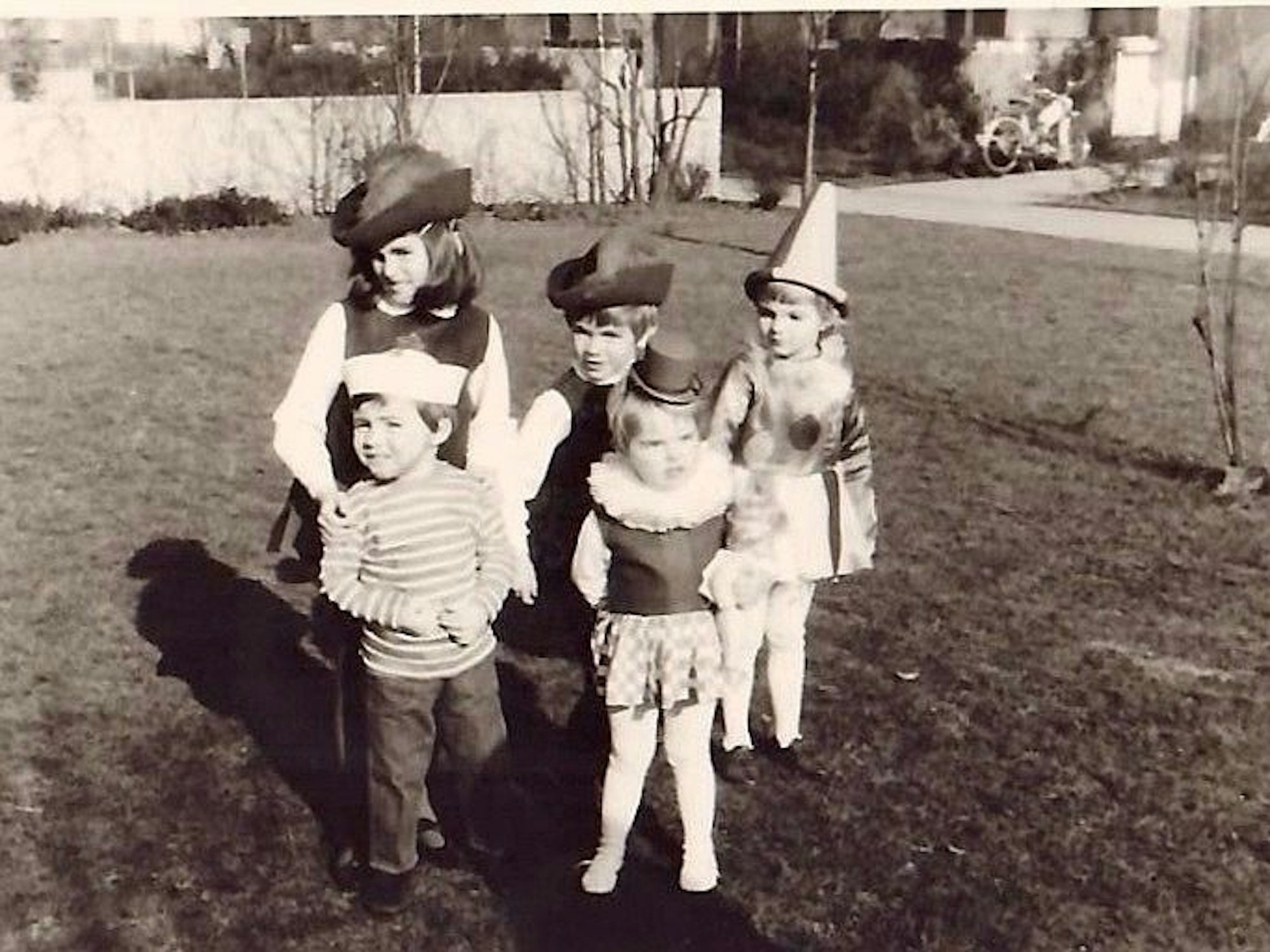 René Klöver als Kind im Matrosen-Kostüm.