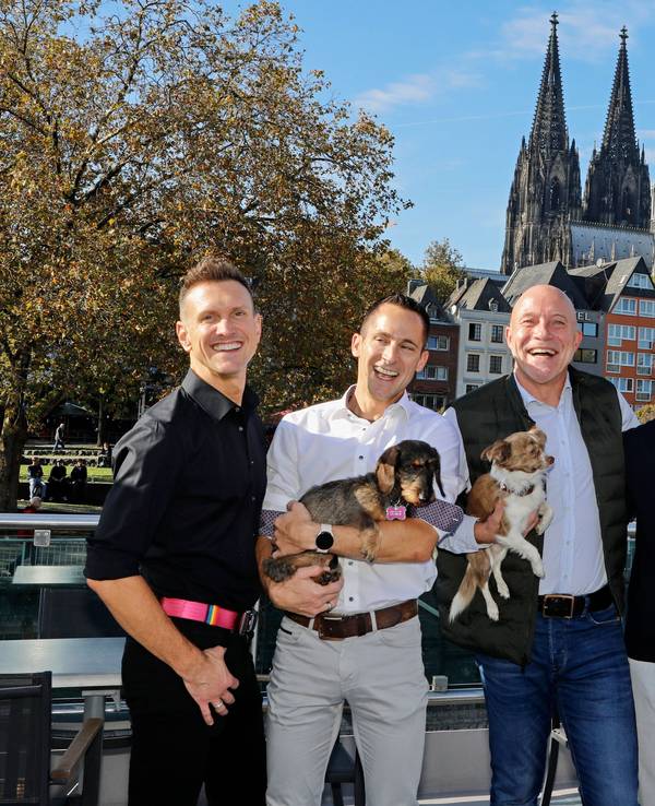 Das designierte Kölner Dreigestirn der Session 2025.