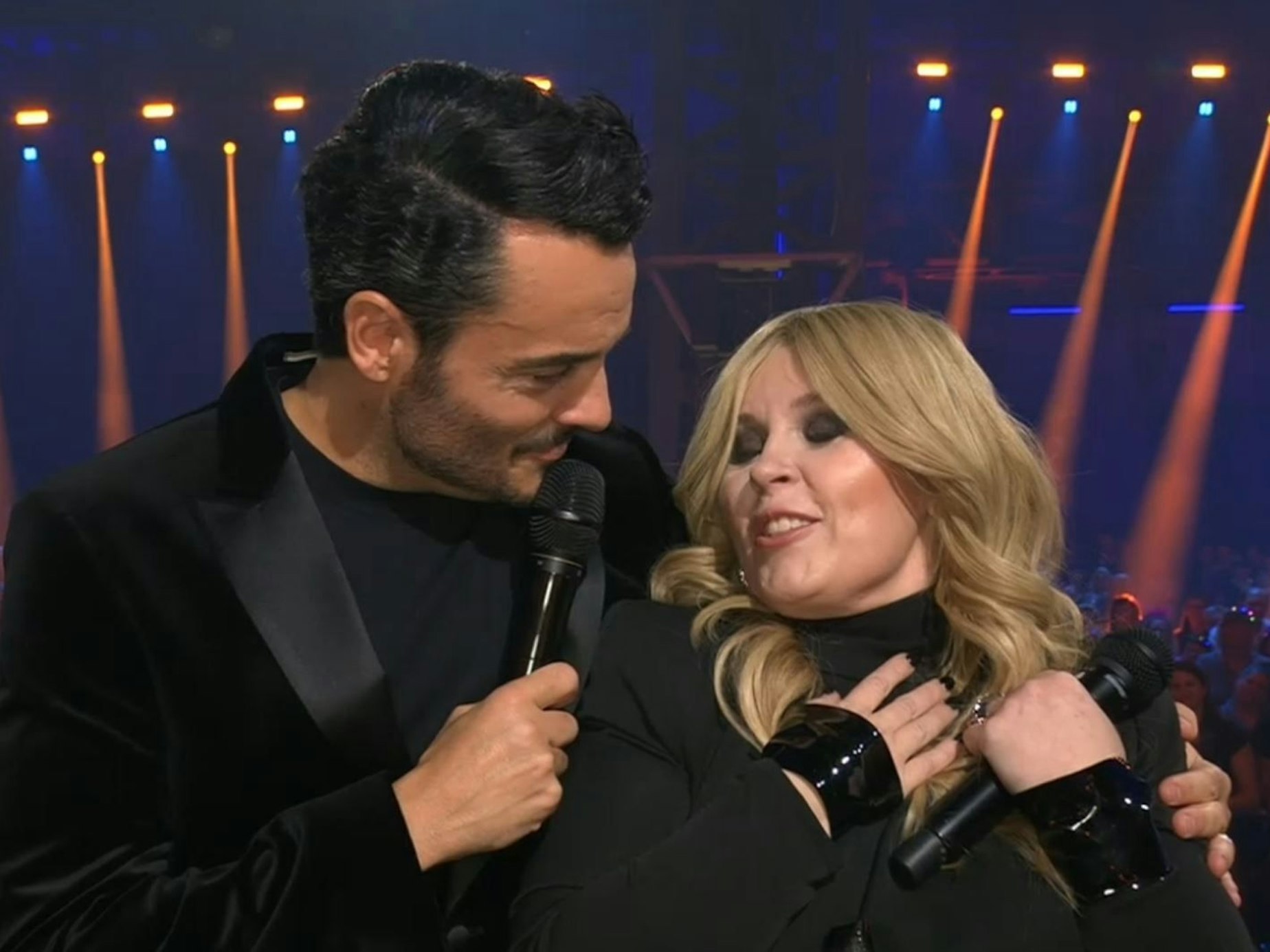 Maite Kelly mit Giovanni Zarrella.