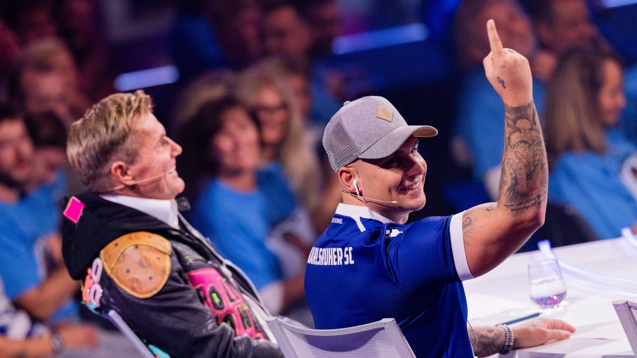 Pietro Lombardi und Dieter Bohlen im DSDS-Finale.