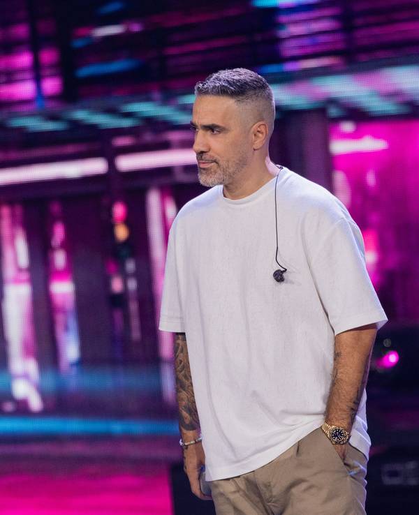Überraschungsgast Bushido und Jurymitglied Loredana stehen im Finale der RTL Castingshow „Deutschland sucht den Superstar“ im Coloneum auf der Bühne.
