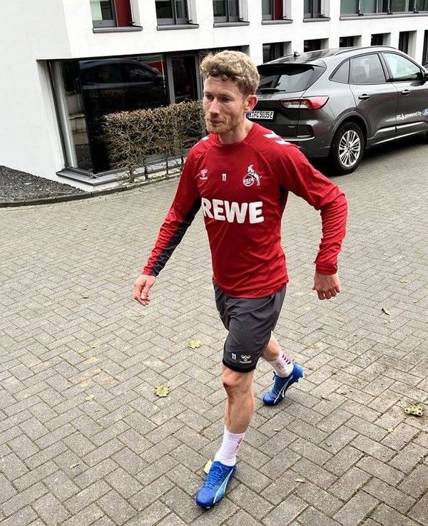 Florian Kainz nach dem FC-Training.