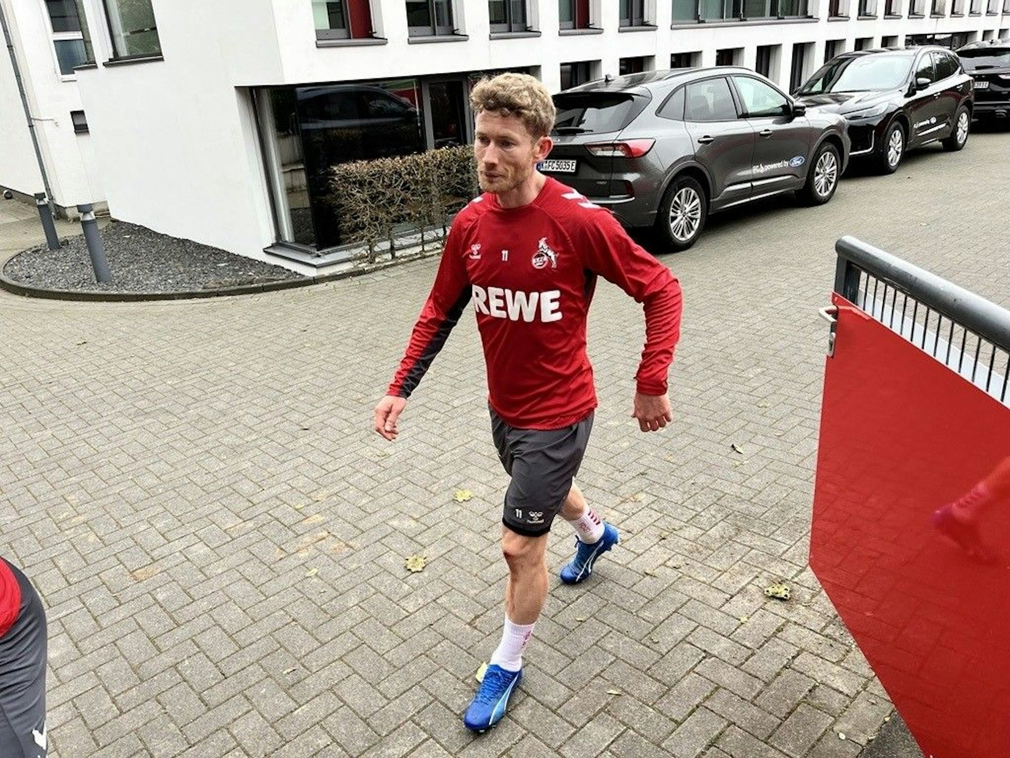 Florian Kainz nach dem FC-Training.