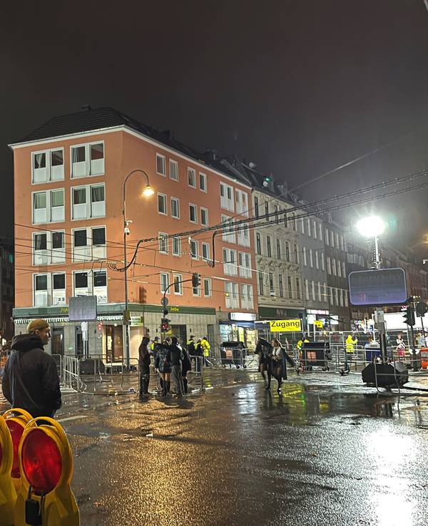 Blick auf die Zülpicher Straße am 11.11.2024