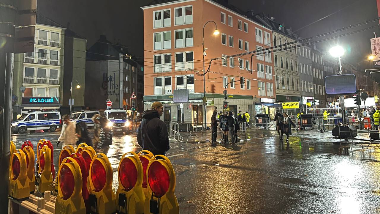 Blick auf die Zülpicher Straße am 11.11.2024