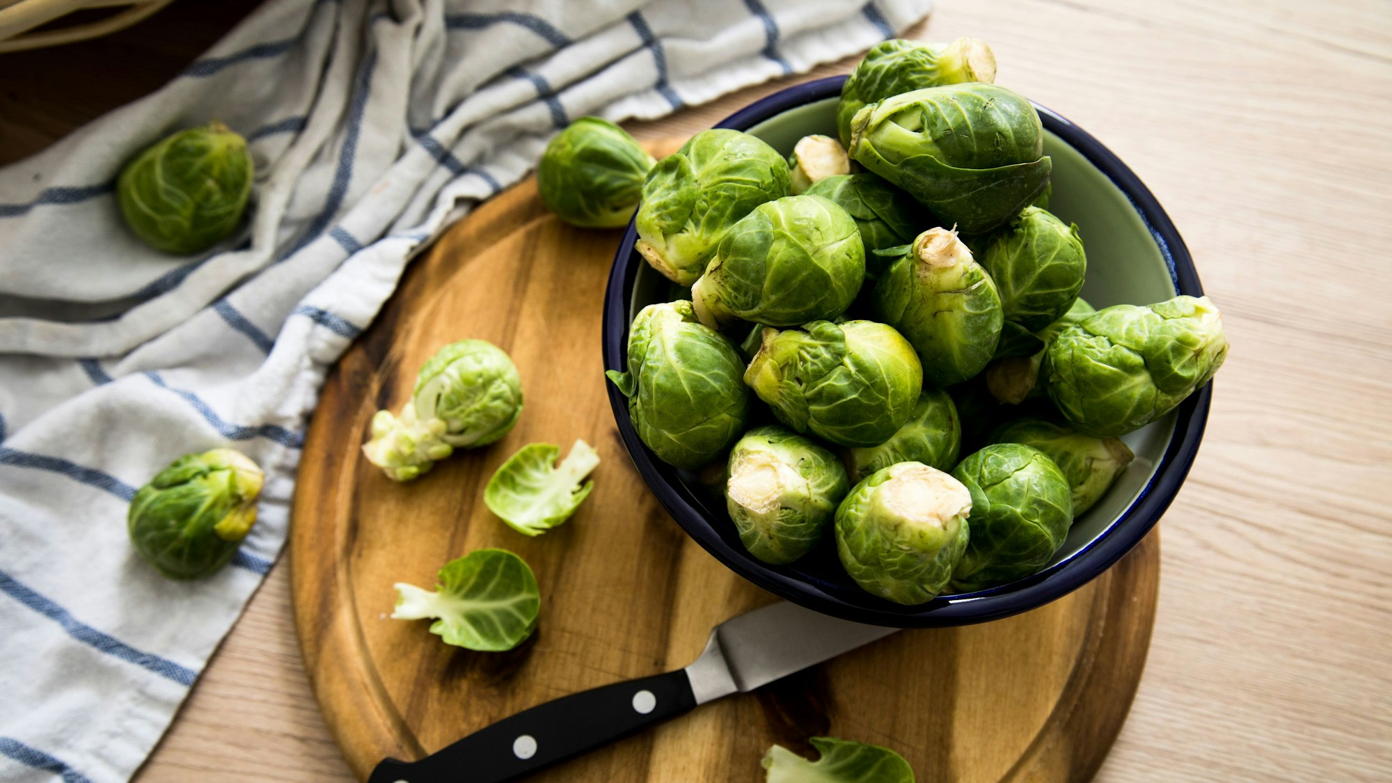 Rosenkohl einfrieren: Mit der richtigen Methode bleibt er aromatisch.