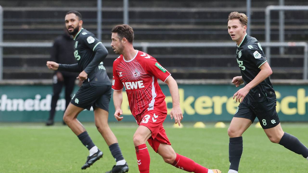 Mark Uth stand nach langer Verletzungspause am Donnerstag (14. November 2024) wieder in einem Spiel bei den FC-Profis auf dem Platz.