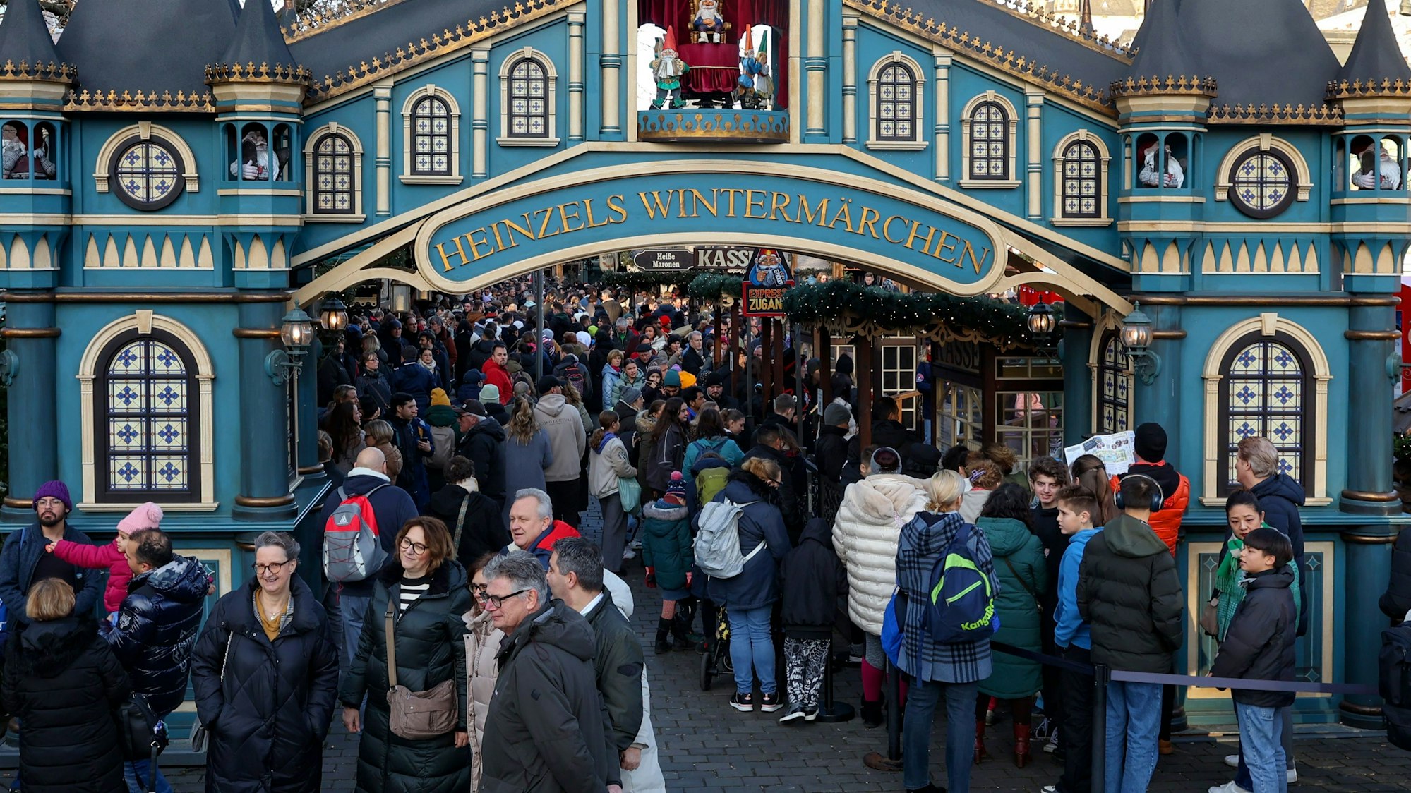 Der Weihnachtsmarkt am Heumarkt