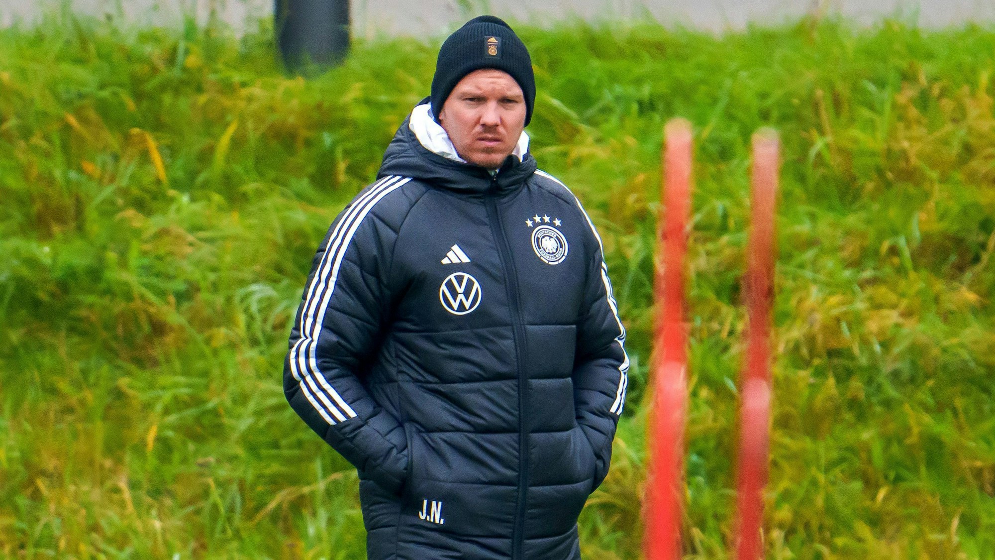 Julian Nagelsmann im Training der Nationalmannschaft.