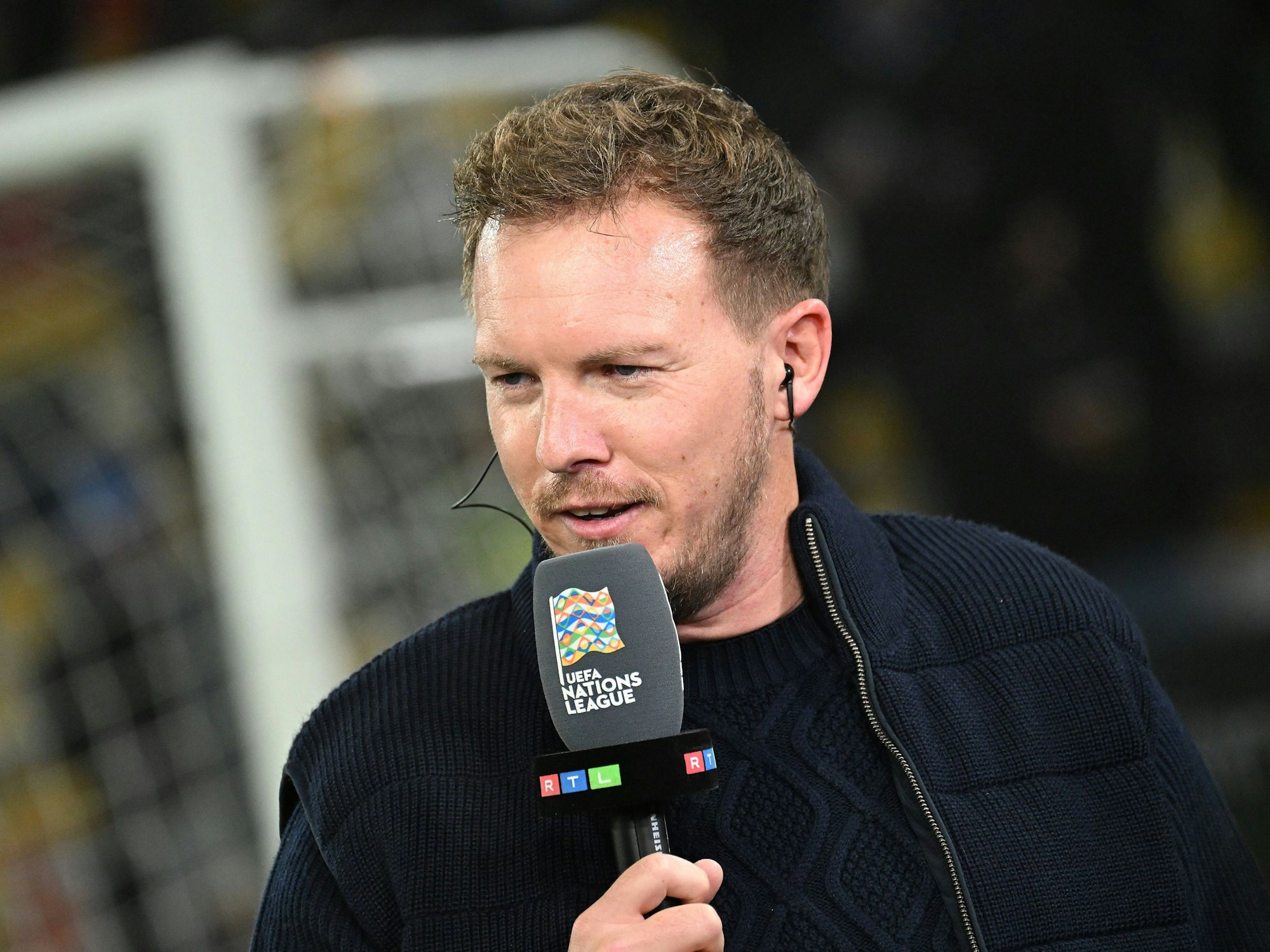 Julian Nagelsmann im RTL-Interview vor dem Nations-League-Spiel gegen Bosnien-Herzegowina.