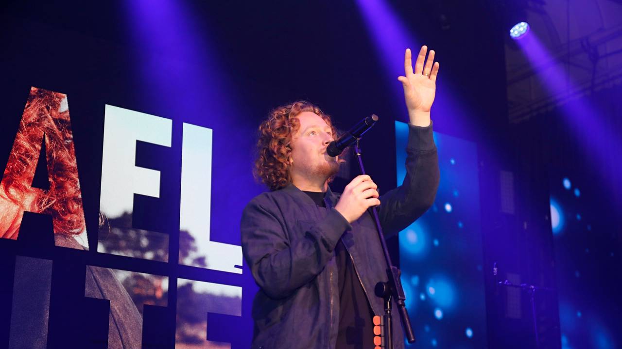 Michael Schulte beim BallKristall in Köln.