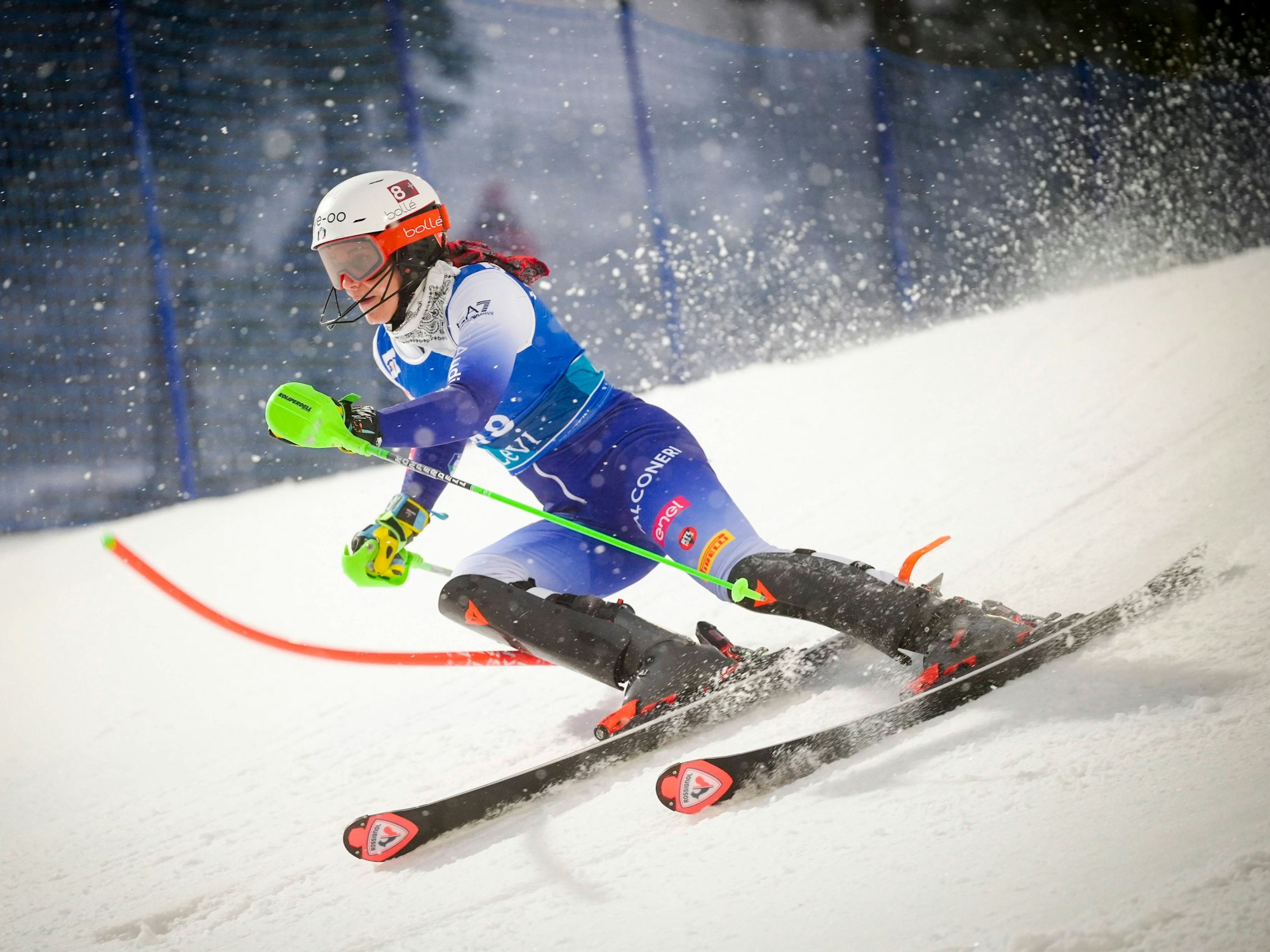 Lucrezia Lorenzi während ihres Rennens.