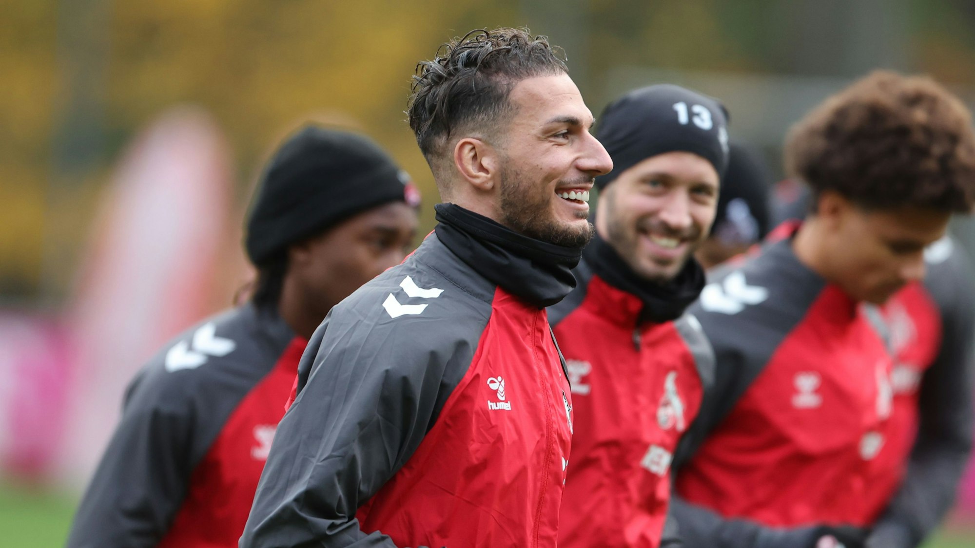 Leart Pacarada im Training des 1. FC Köln.