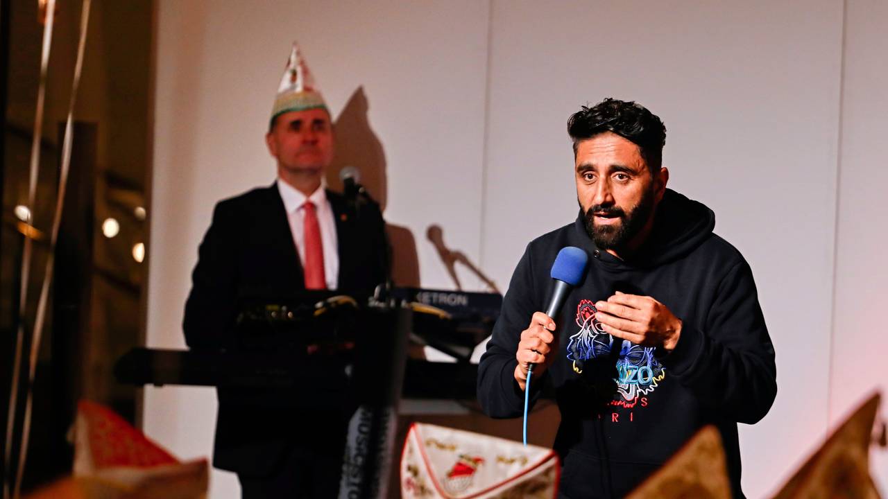 Djavid bei seinem Auftritt im Gürzenich.