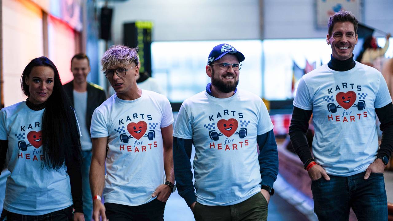 Emil Kusmirek beim Event Karts for Hearts.