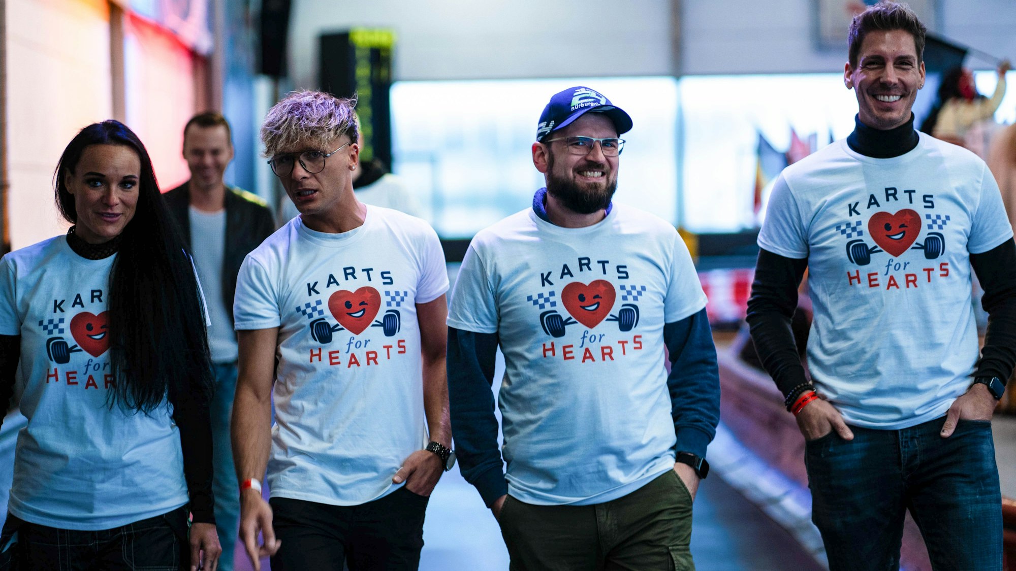 Emil Kusmirek beim Event Karts for Hearts.