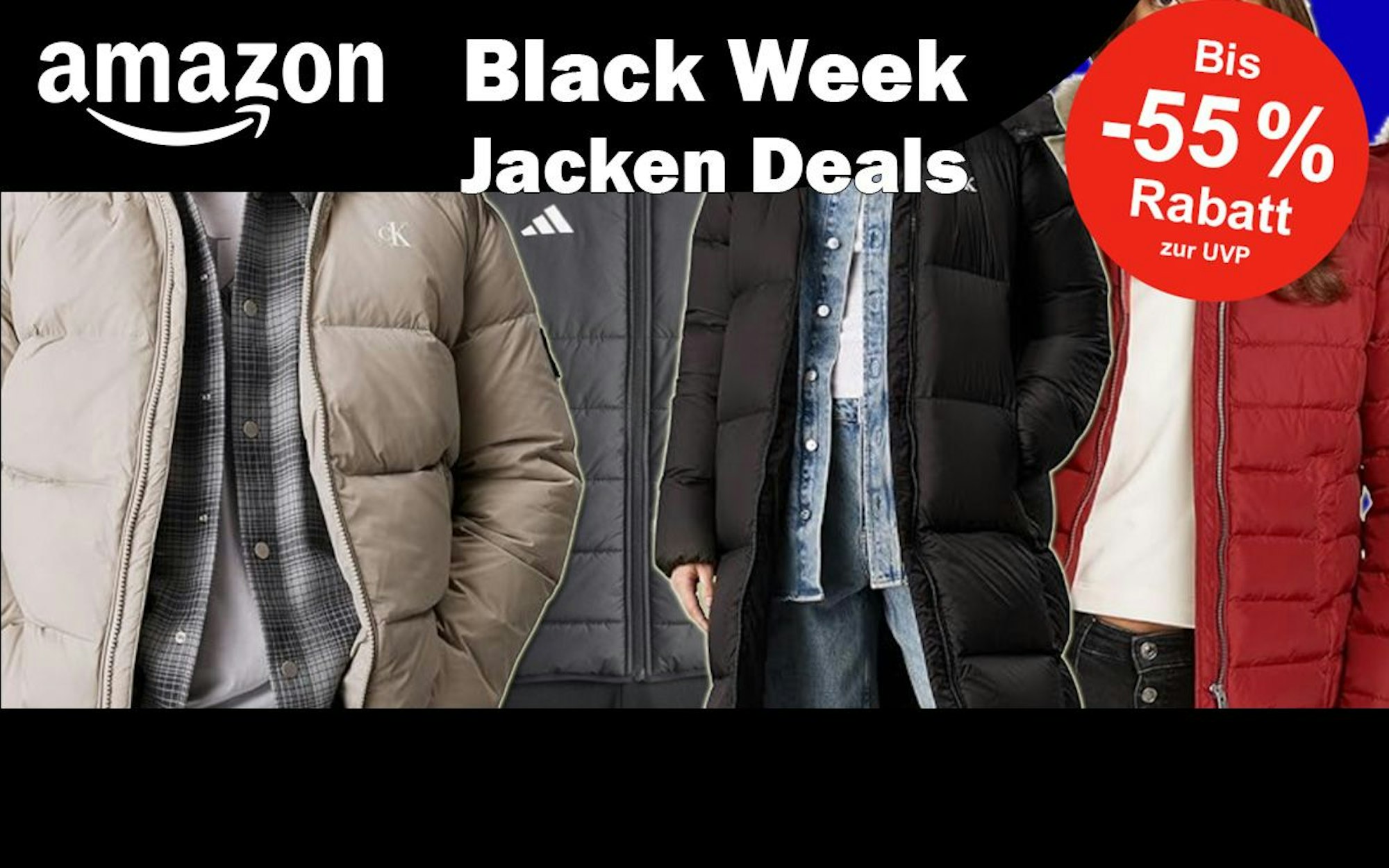Winterjacken Black Friday Top Deals bei Amazon Bis 55 auf Premium Marken wie THE NORTH FACE Nike Calvin Klein Marc O Polo u.v.m. Express