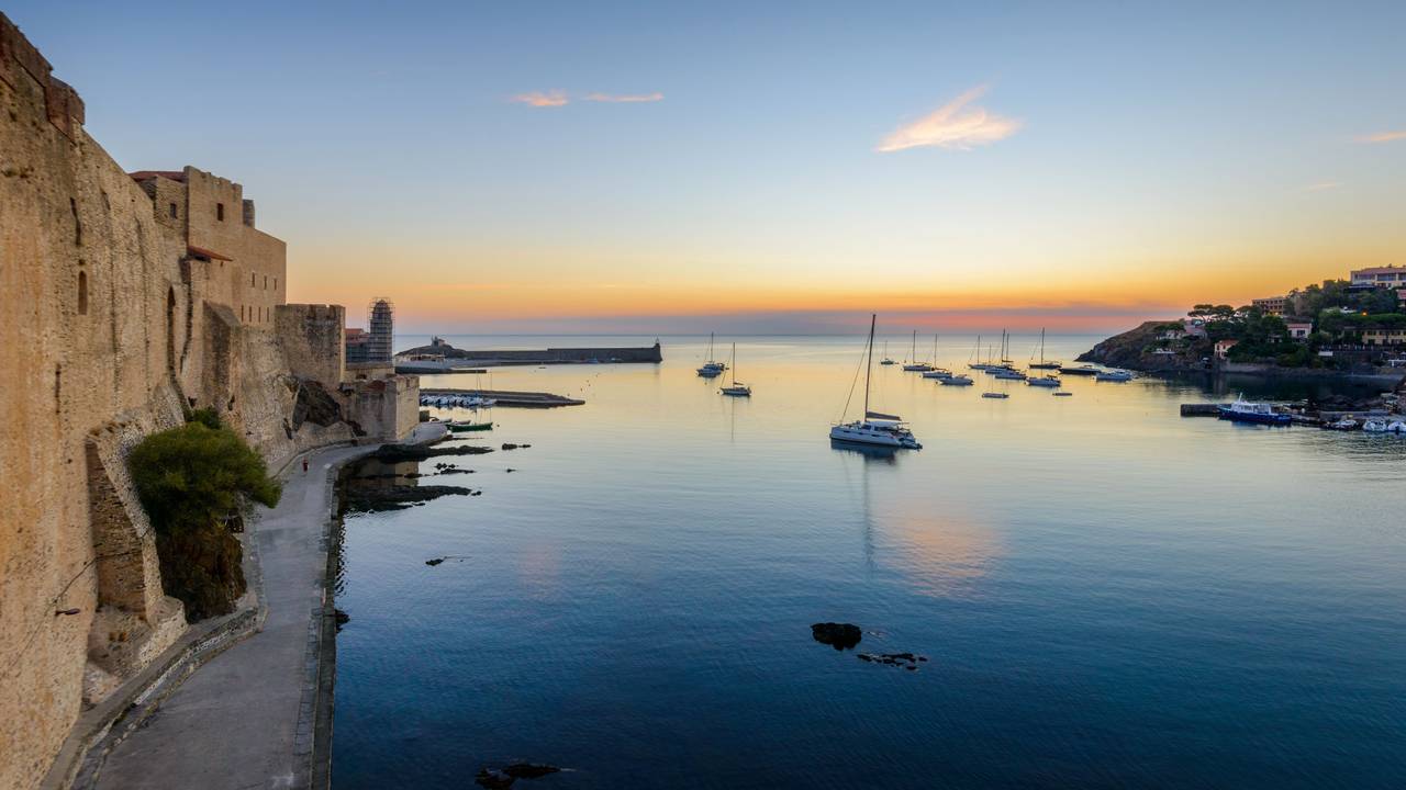 Der Hafen von Collioure