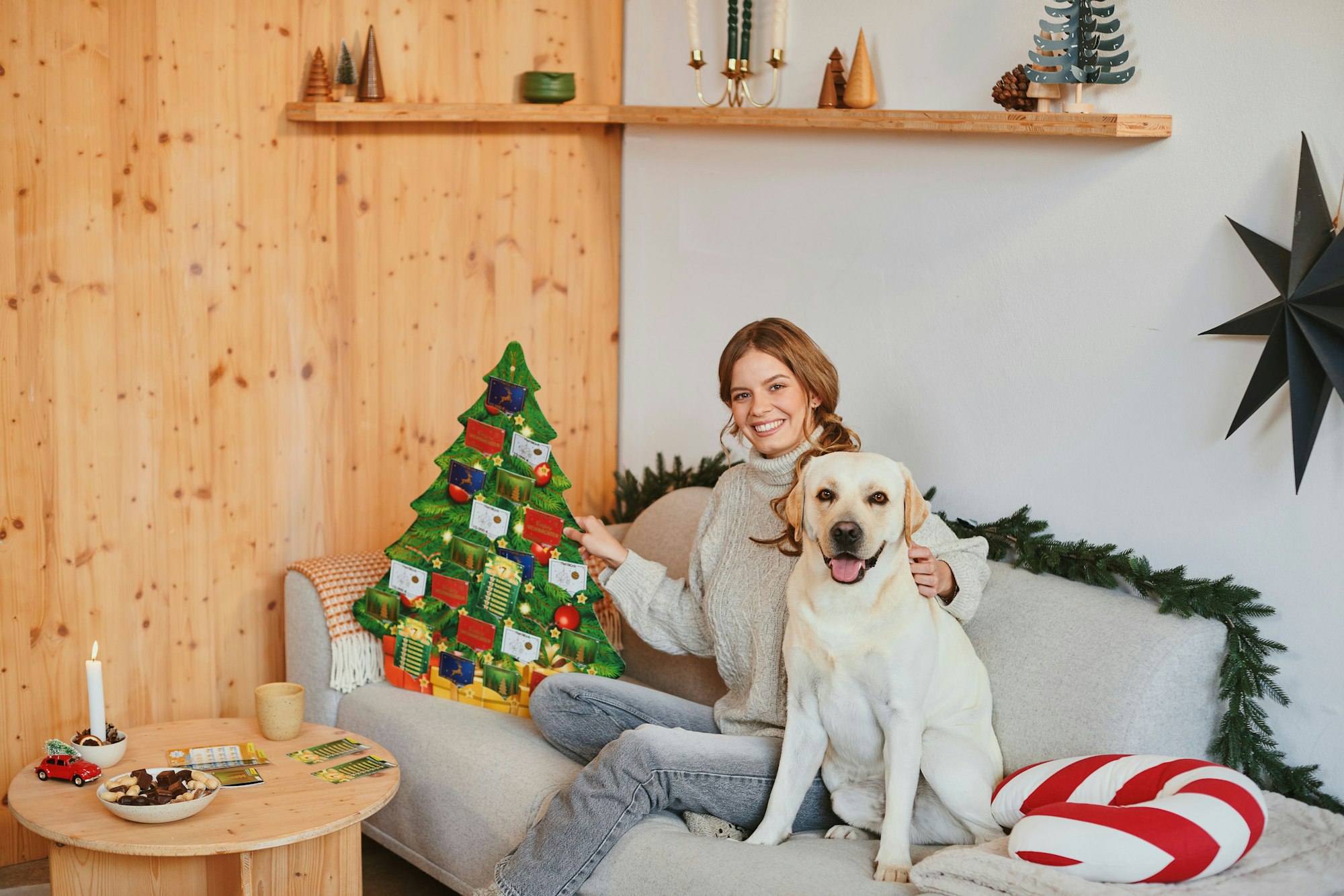 Bei den Rubbel-Adventskalendern sind unterschiedliche Motive verfügbar