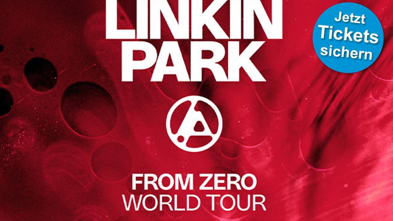 Artwork für die "From Zero World Tour" von Linkin Park.