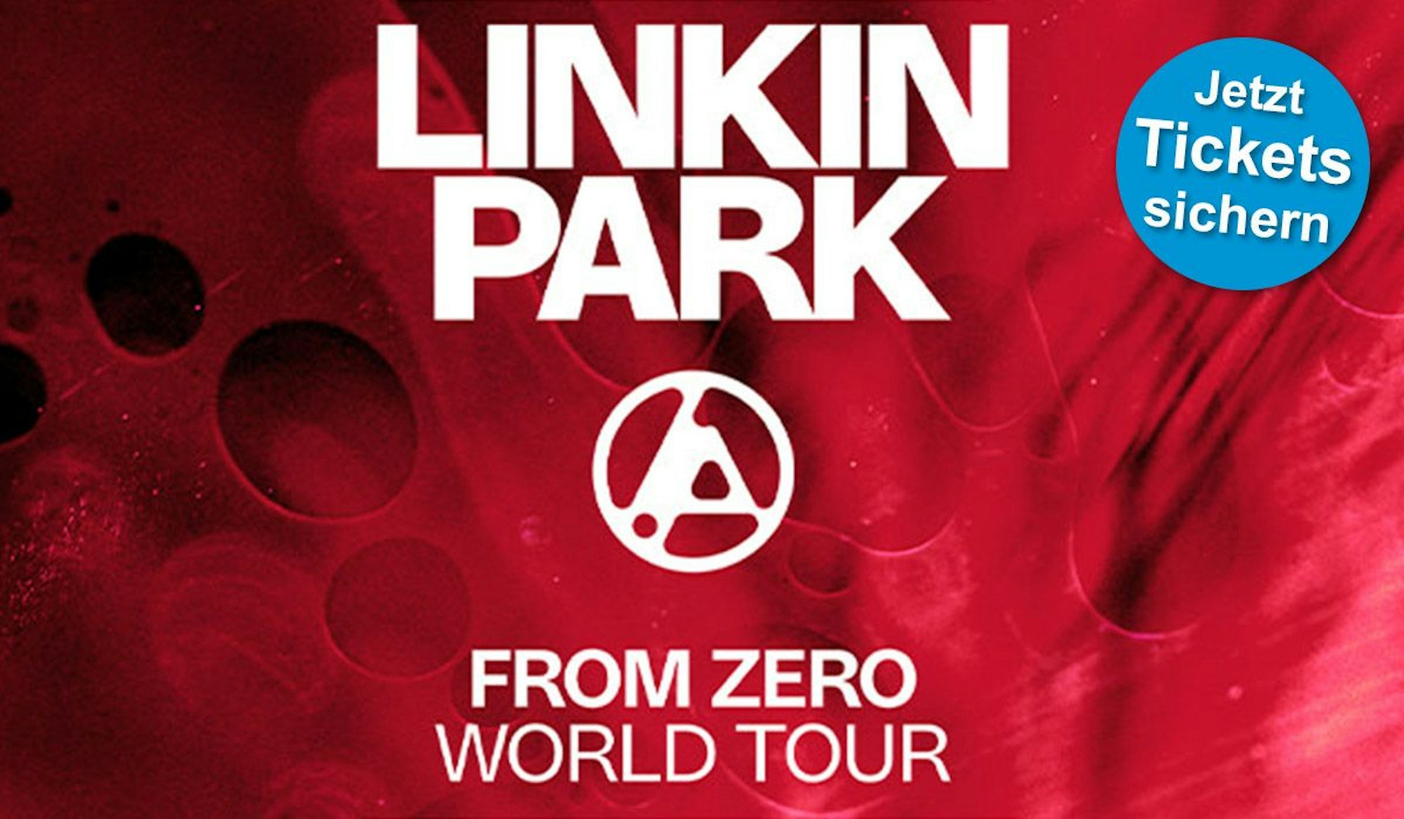 Artwork für die "From Zero World Tour" von Linkin Park.