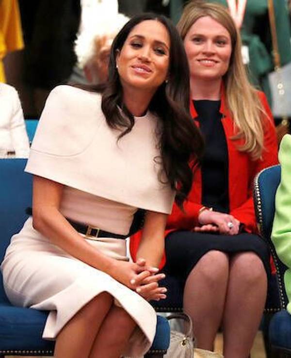 Das Foto zeigt Herzogin Meghan (li.) und Queen Elizabeth II. bei einem gemeinsamen Auftritt im Juni 2018.