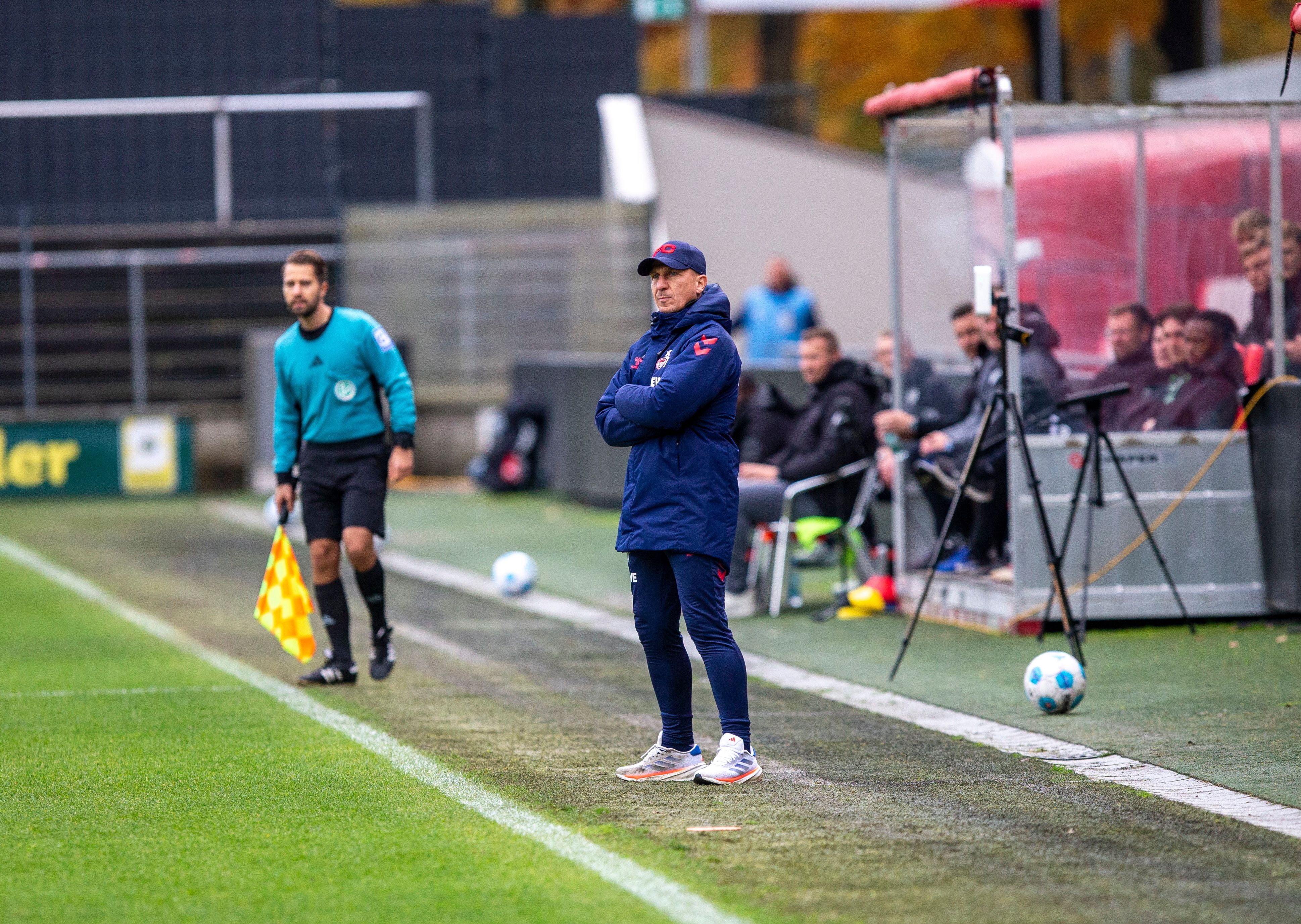 Gerhard Struber beim Test gegen Groningen.