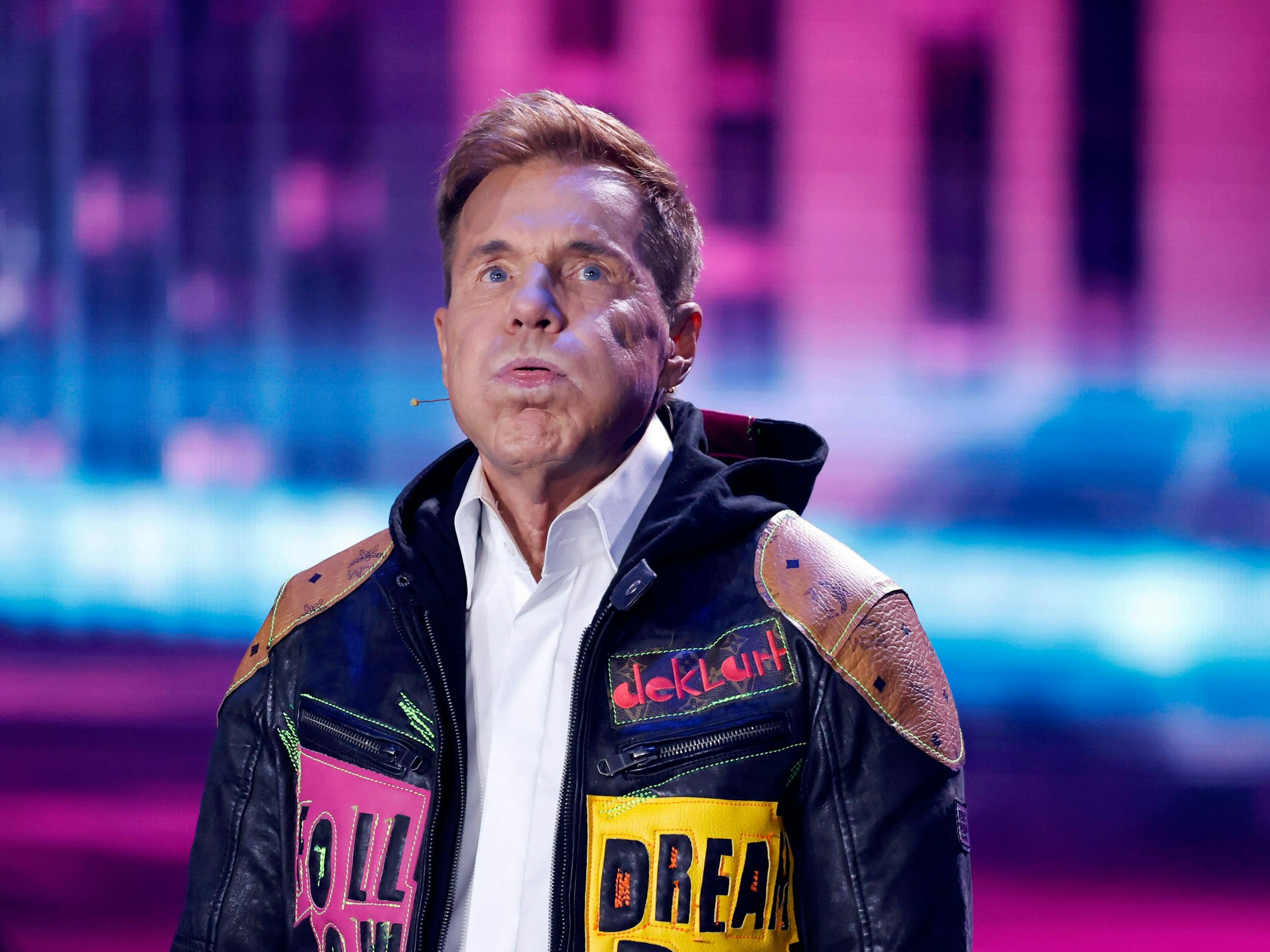 Musiker und Juror Dieter Bohlen im Finale der Castingshow Deutschland sucht den Superstar .