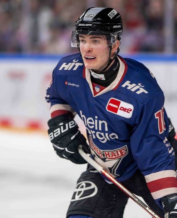Justin Schütz in Aktion.